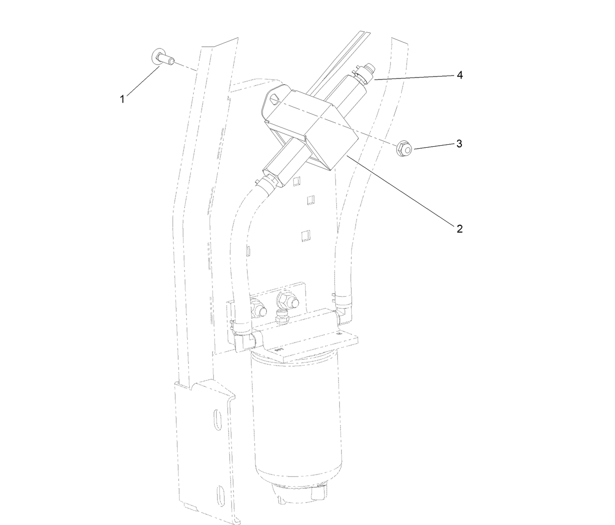Fuel Pump Replacement Kit Assembly 144-4020  Groundsmaster 4000 Series