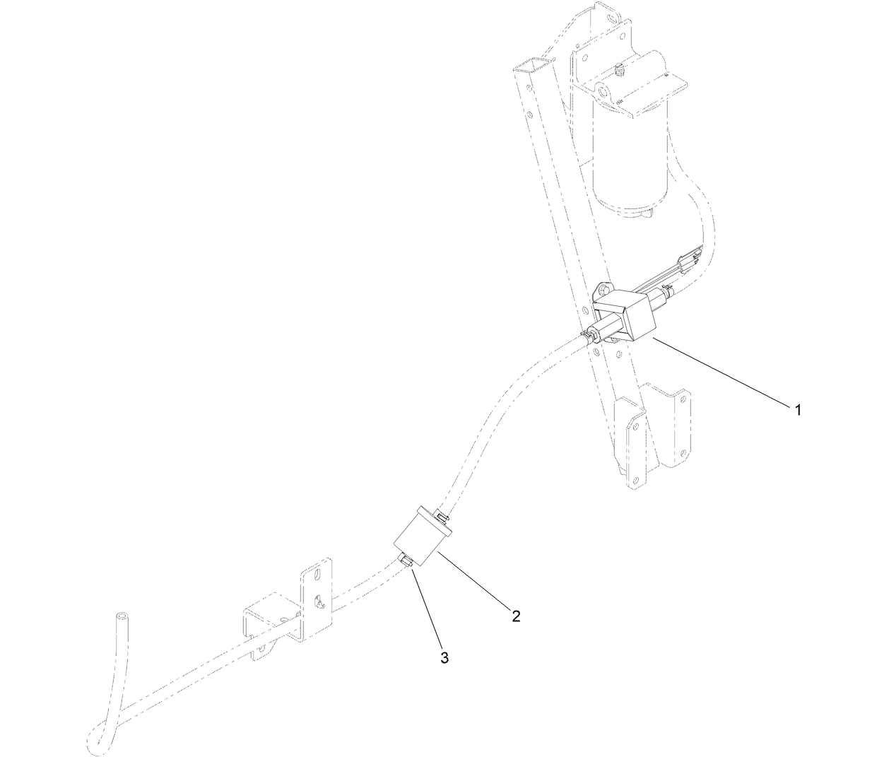 Fuel Pump Replacement Kit Assembly 144-4020  Groundsmaster 4500, 4700 and Reelmaster 7000