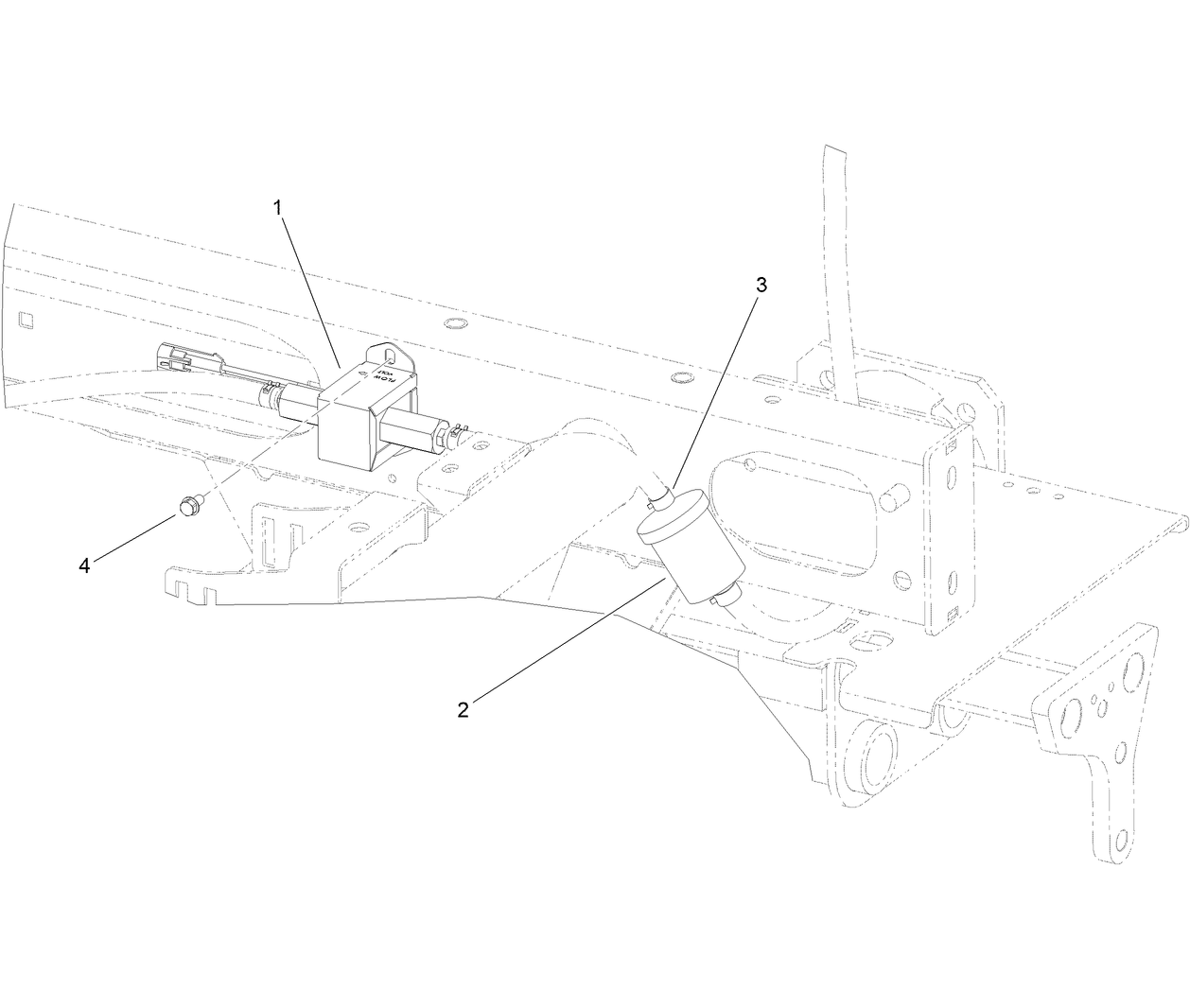 Fuel Pump Replacement Kit Assembly 144-4020  Groundsmaster 4300 Series and Reelmaster 5000 Series