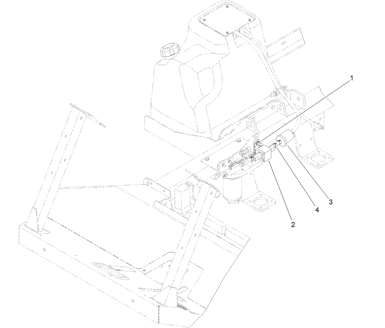 Fuel Pump Replacement Kit Assembly 144-4020  Multi Pro 5800
