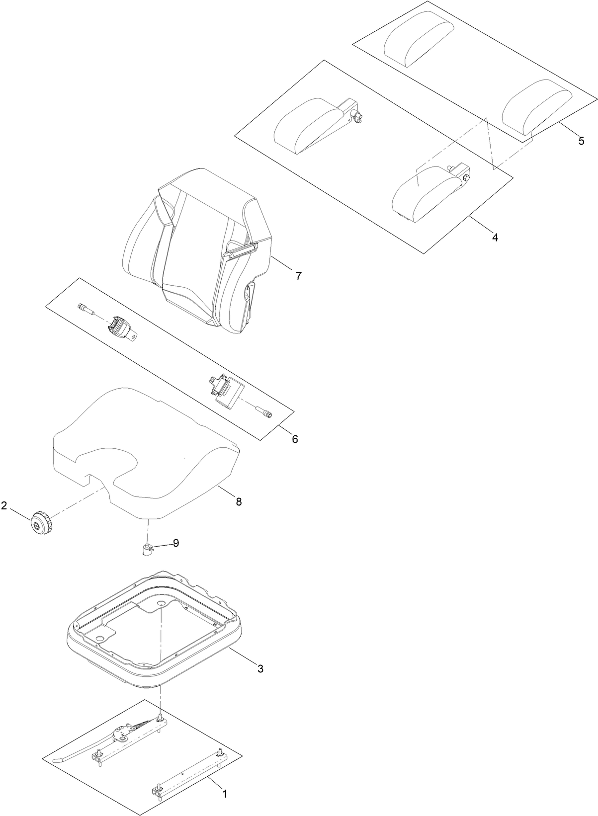 Seat Assembly No. 144-2632