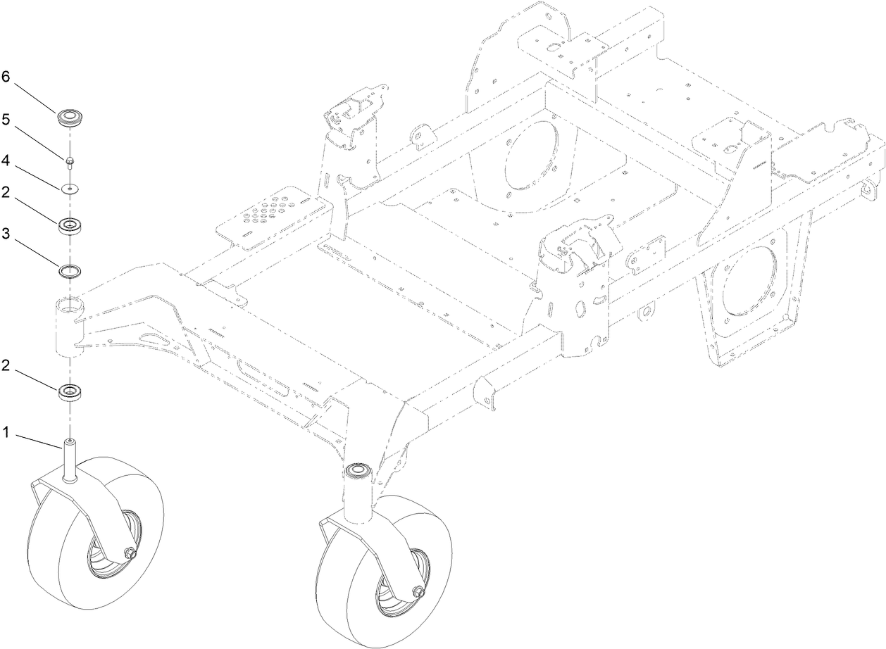 Caster Wheel Assembly