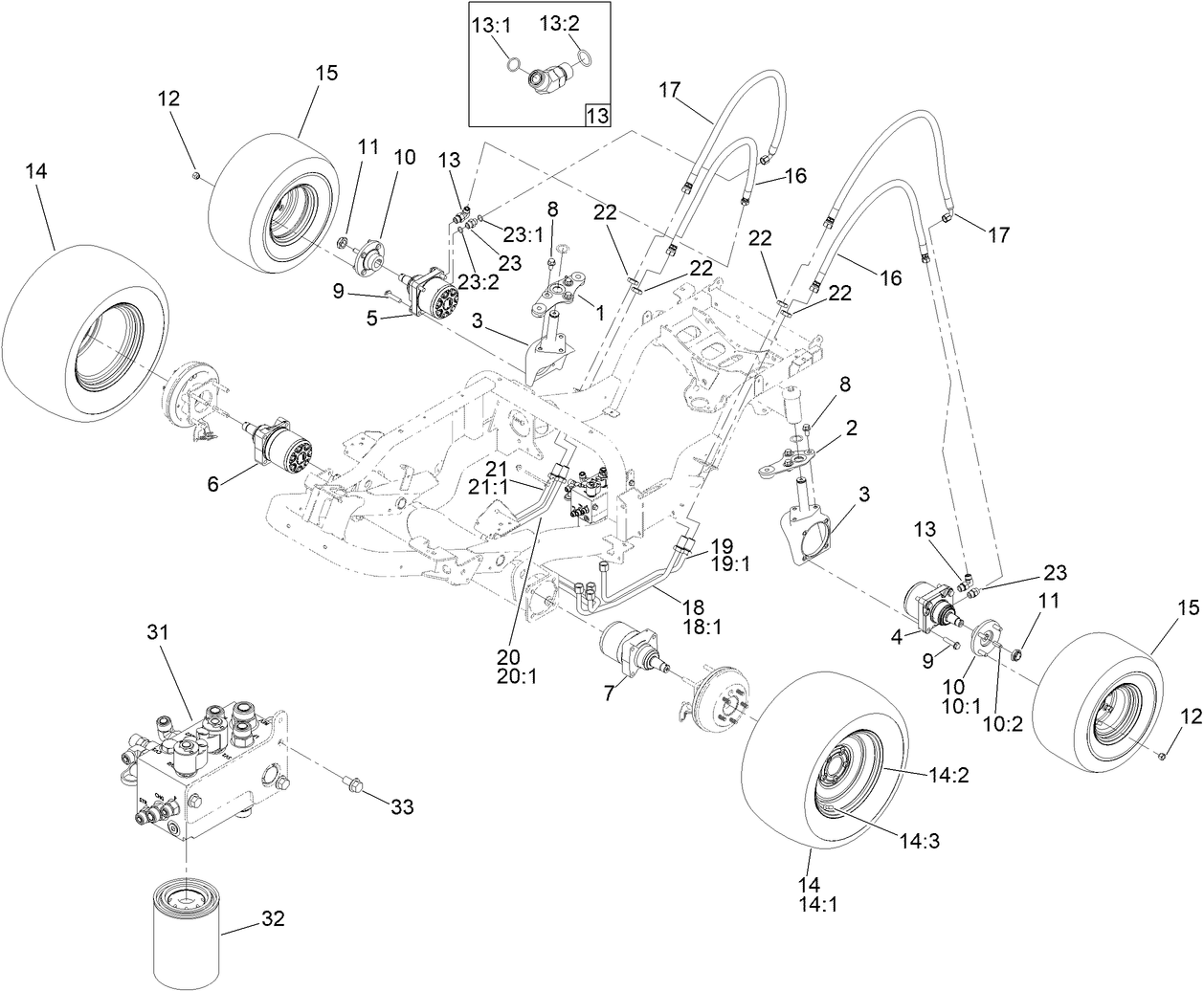 Hydraulic Drive Assembly