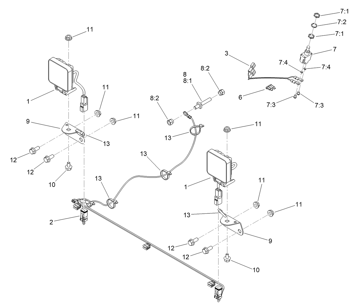 LED Light Kit Assembly