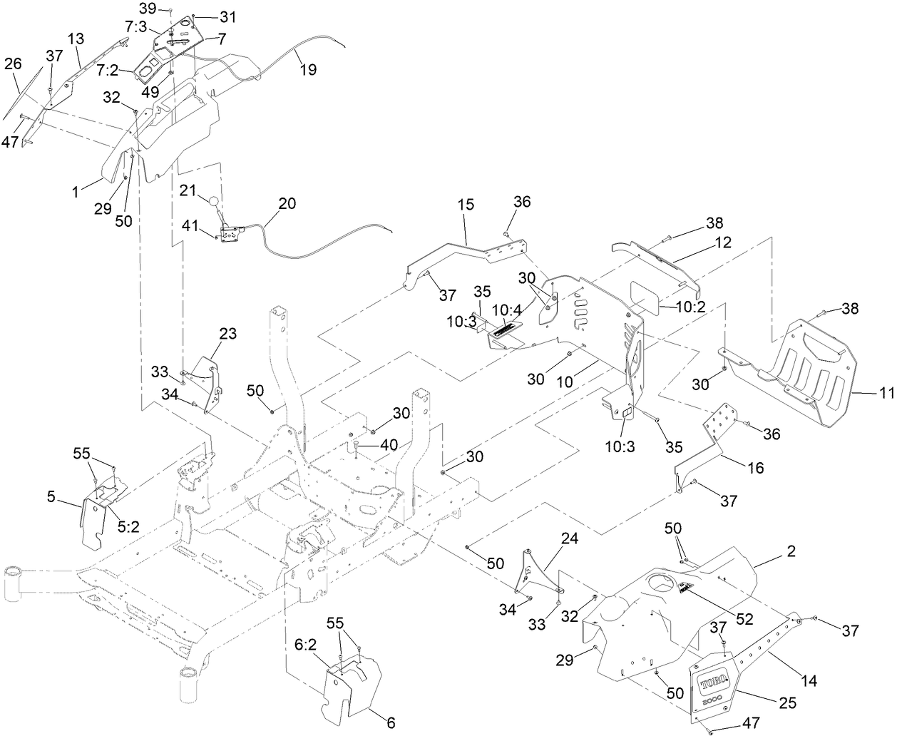 Control Console and Guard Assembly