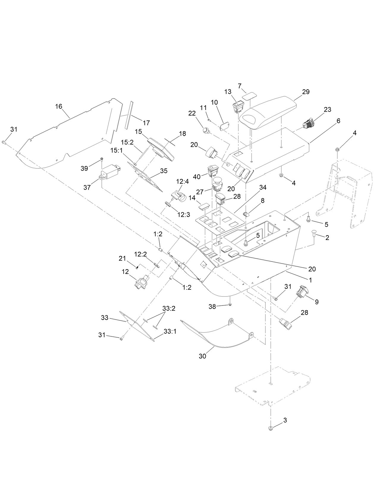 Control Console Assembly