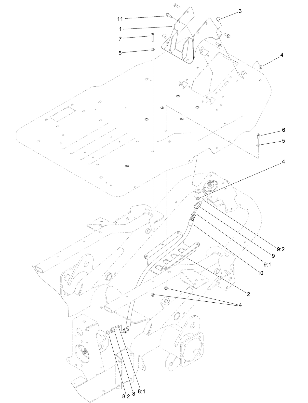 Vibration Reduction Kit Assembly No. 144-4050