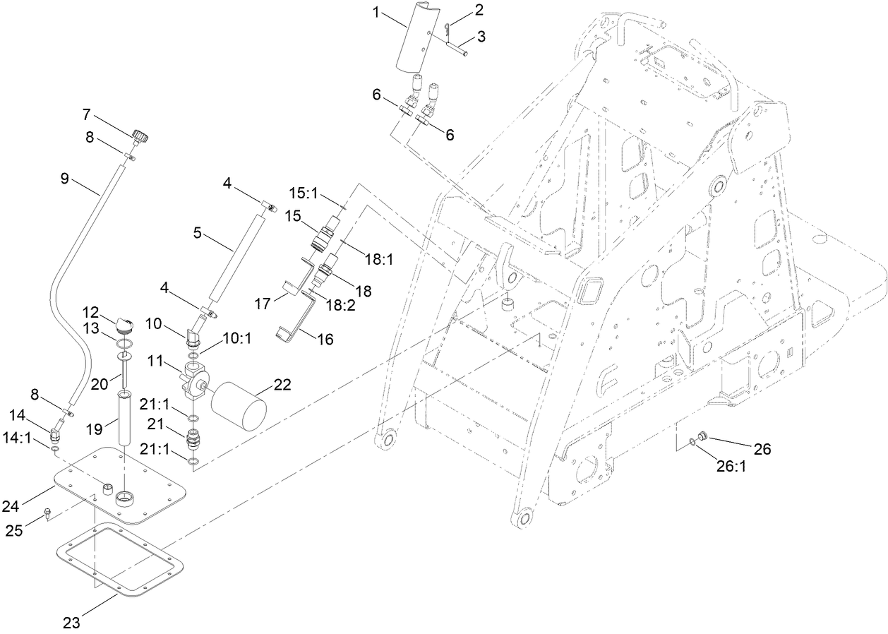 Cylinder Lock and Hydraulic Assembly
