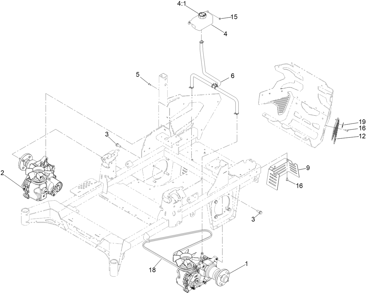 Hydraulic Drive  Assembly