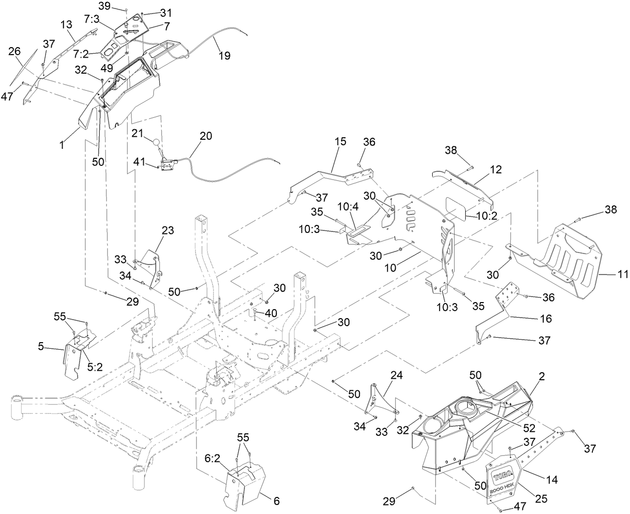 Control Console and Guard Assembly
