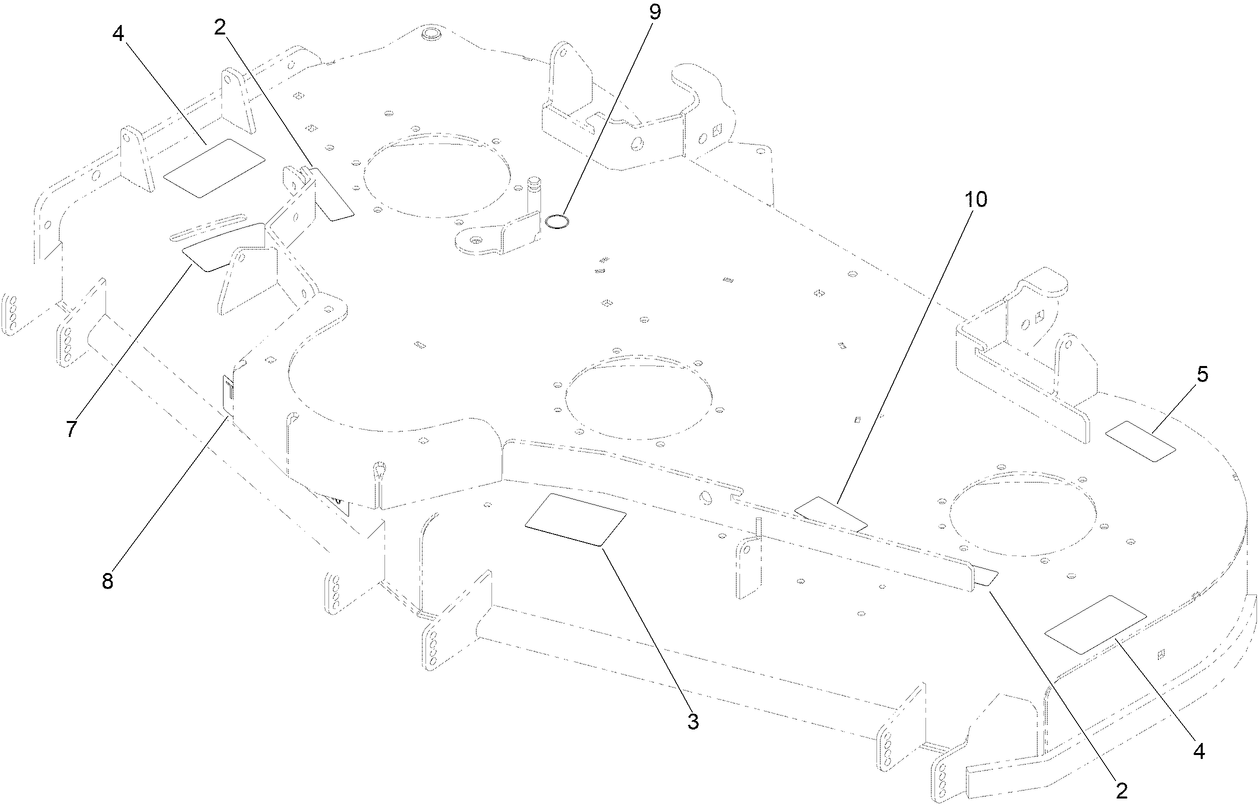 Deck Decal Assembly No. 140-0955
