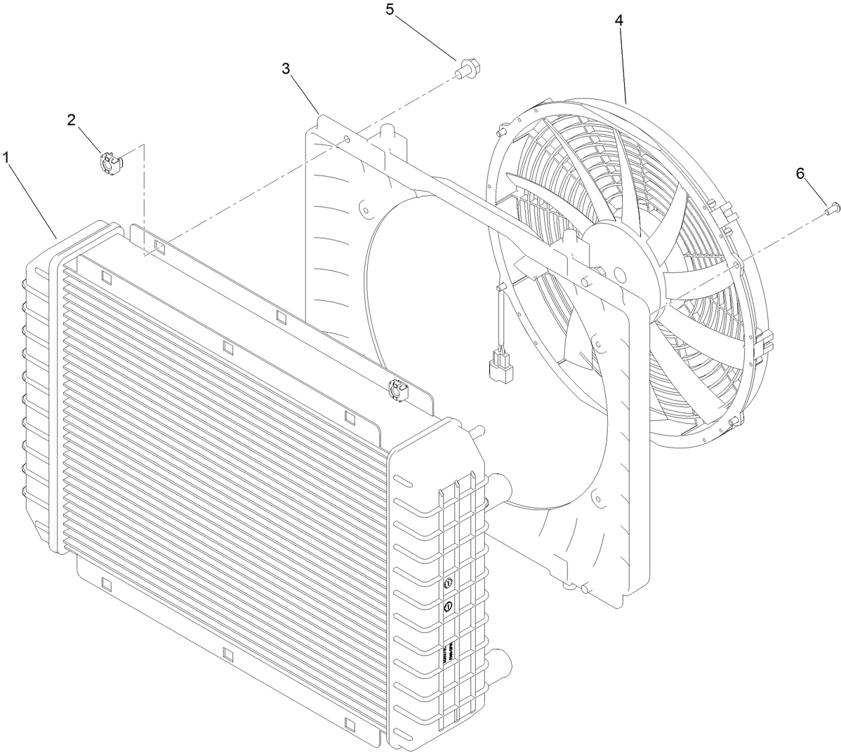 Radiator Assembly No. 140-2641