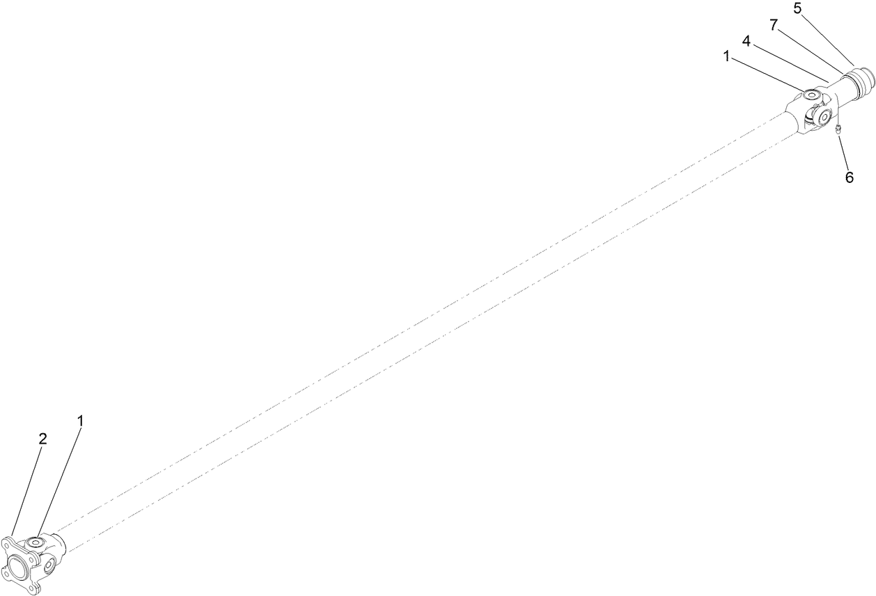 Driveshaft Assembly No. 140-4763