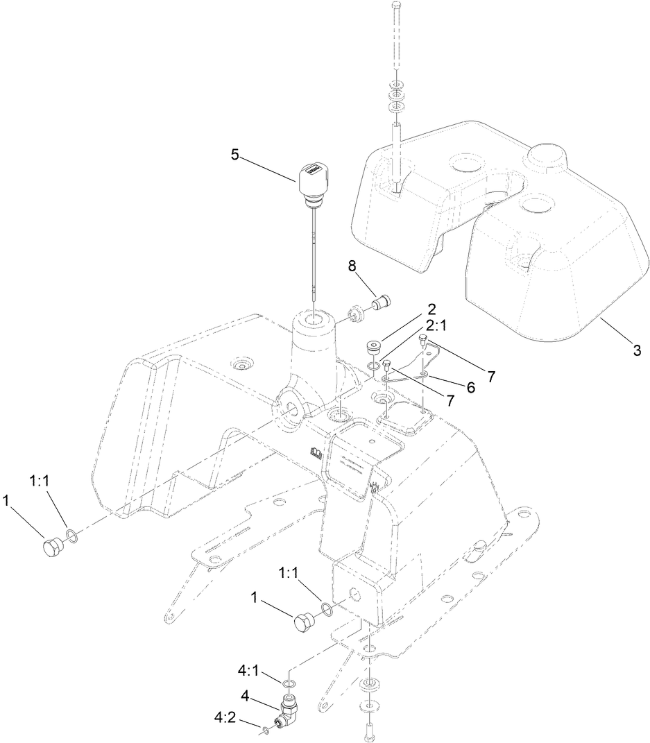 Hydraulic Tank Cover Assembly