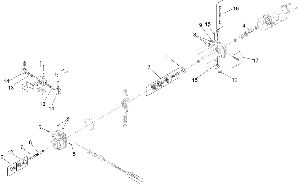 Hydrostat Assembly No. 140-8564