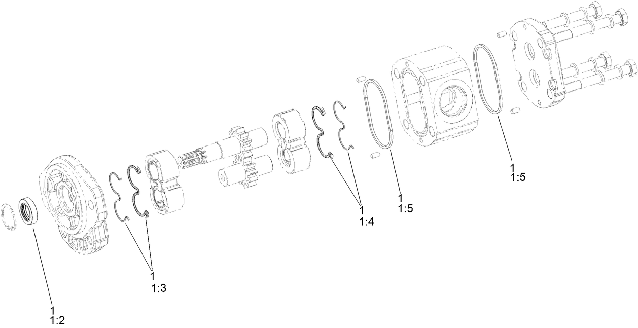 Gear Pump Assembly No. 140-8836