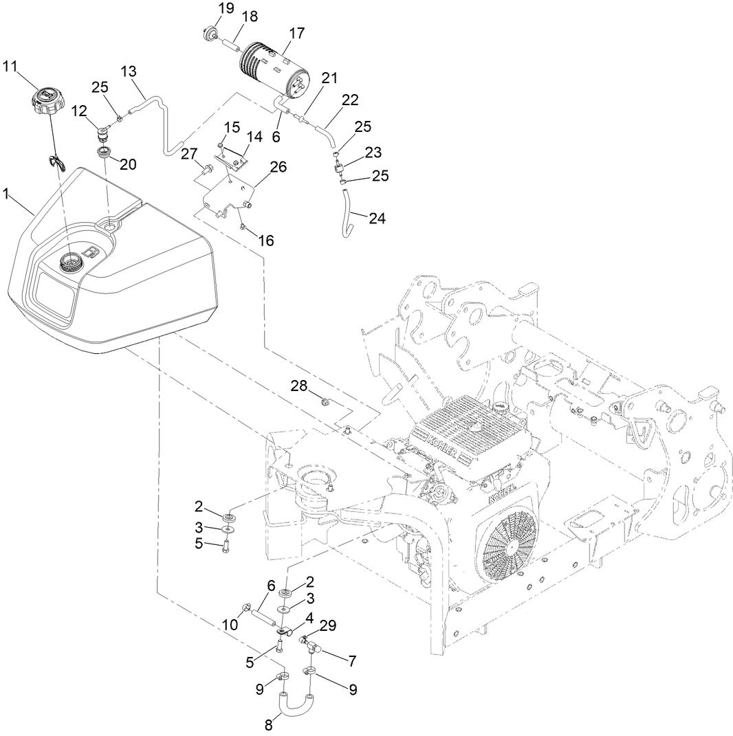 Fuel System Assembly