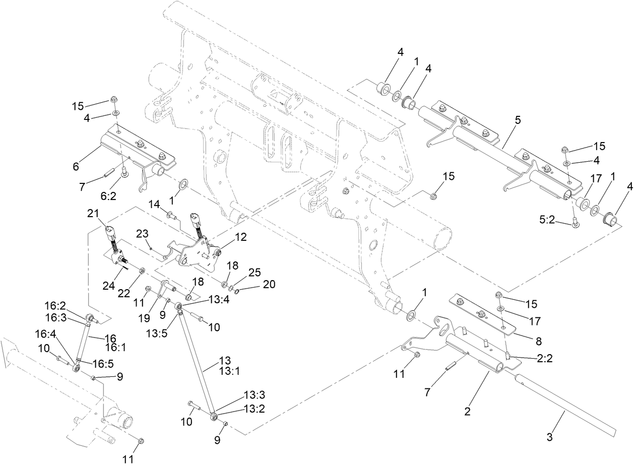 Turf Guard Mount Assembly