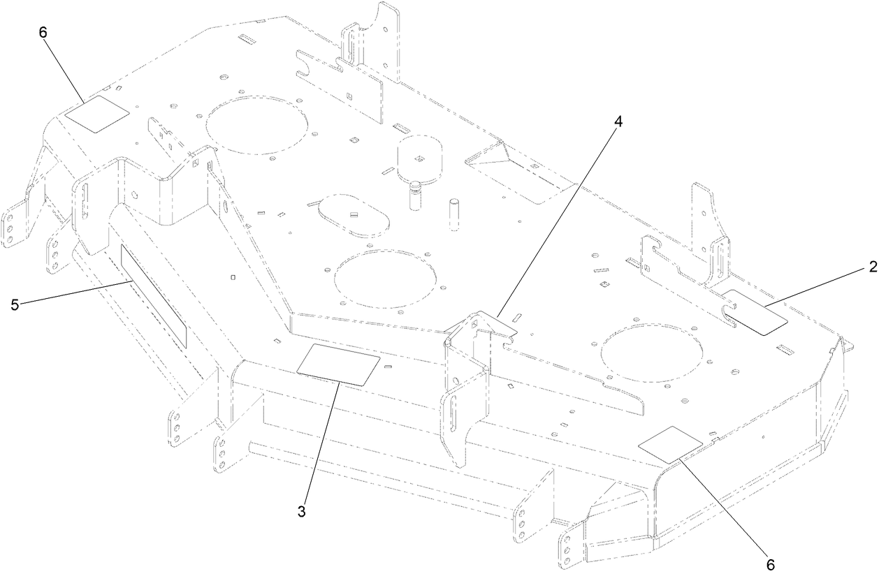 Deck Decal Assembly No. 134-4546