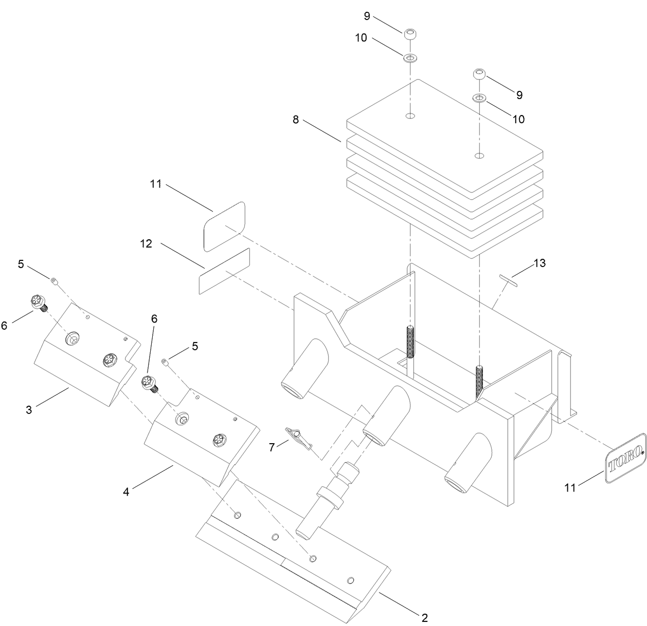 Scraper Attachment Assembly