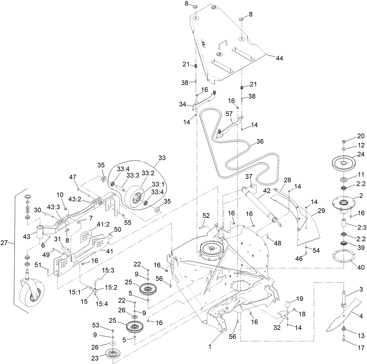 RH Wing Deck Assembly
