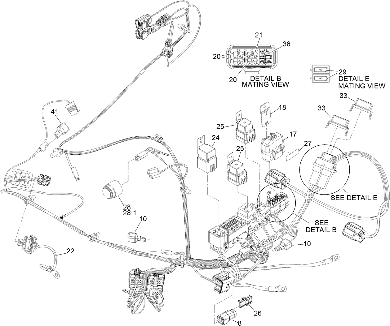 Engine Wire Harness No. 122-2378