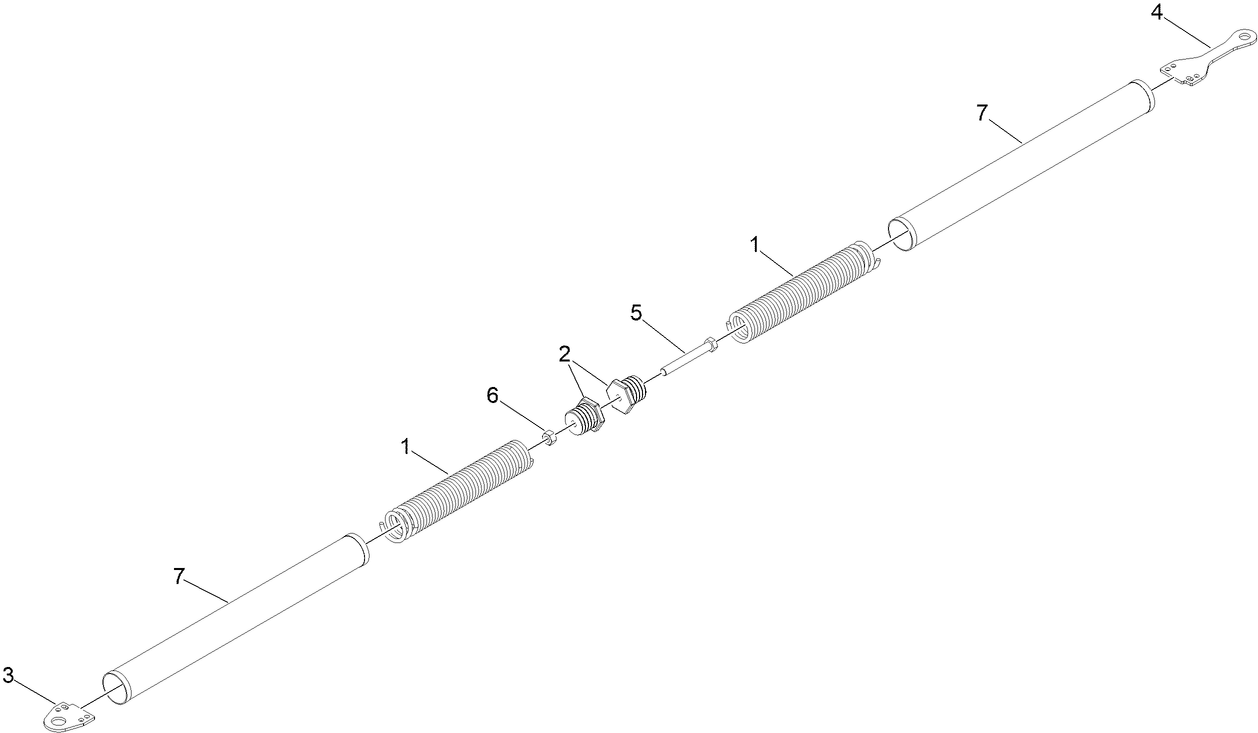 Weight Transfer Spring Assembly No 142-6483