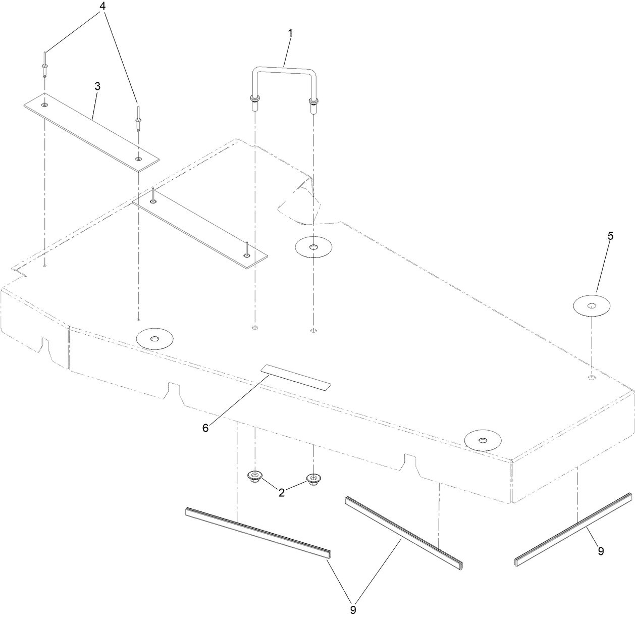 LH Belt Shield Assembly No. 142-6623