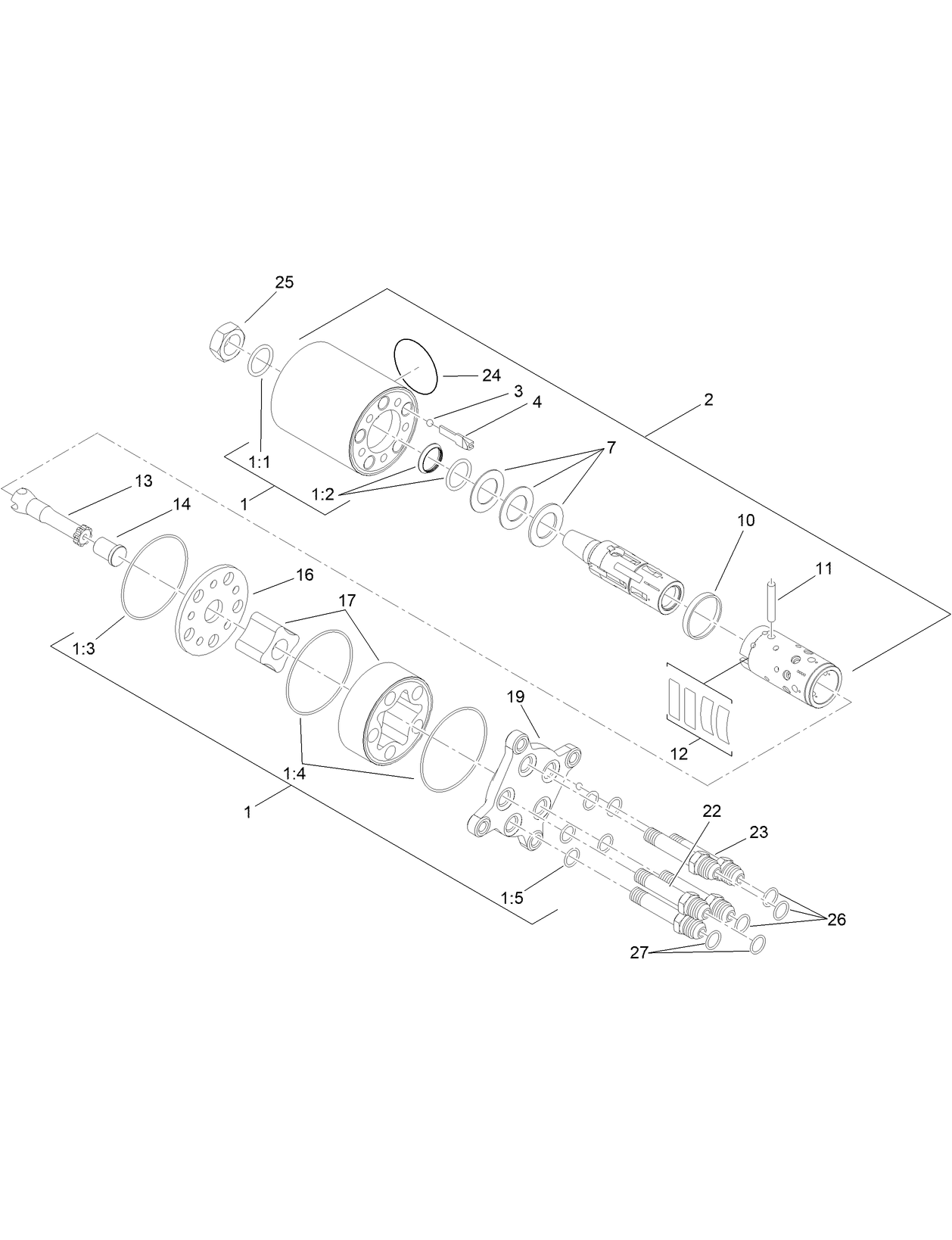 Steering Valve Assembly No. 121-7856