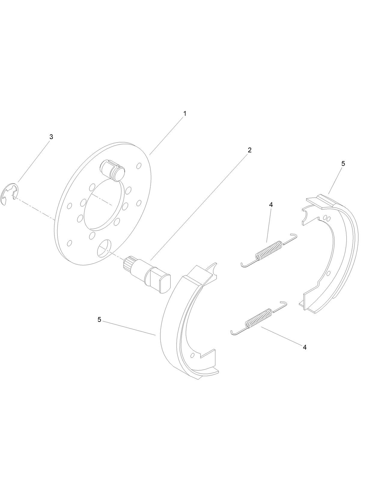 Brake Assembly No. 104-7705