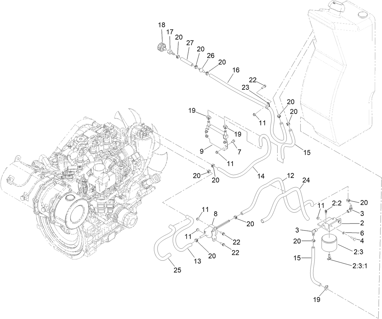Fuel System Assembly