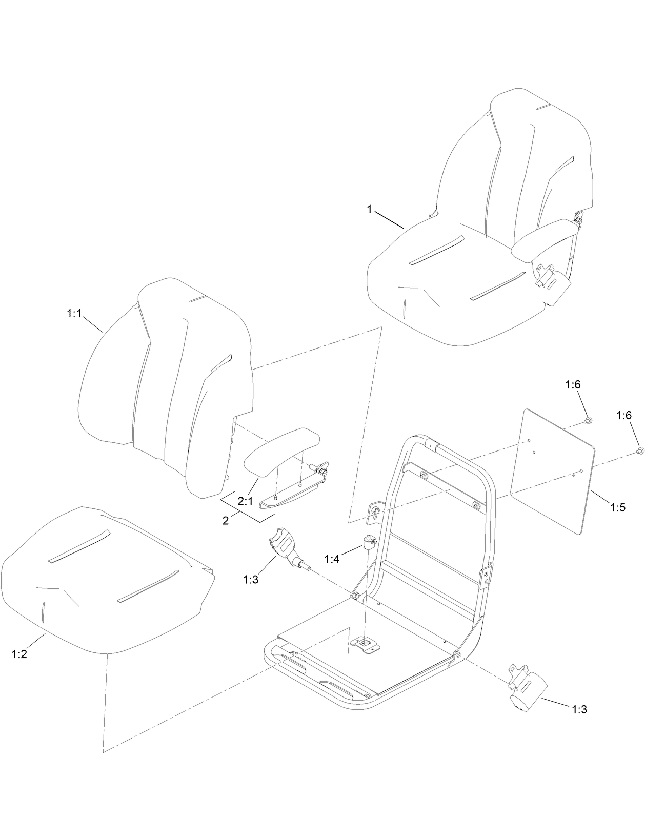 Seat Assembly No. 139-2700
