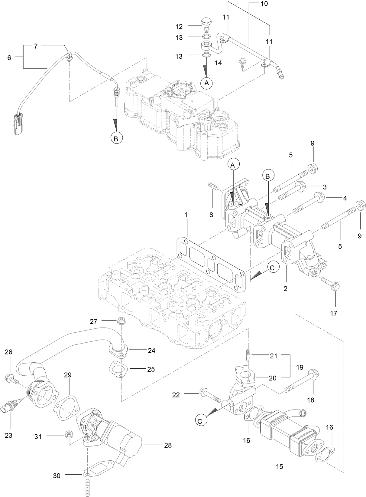 Exhaust Manifold Assembly