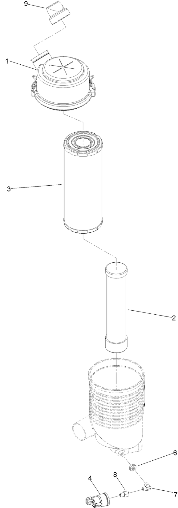 Air Cleaner Assembly No. 142-7201