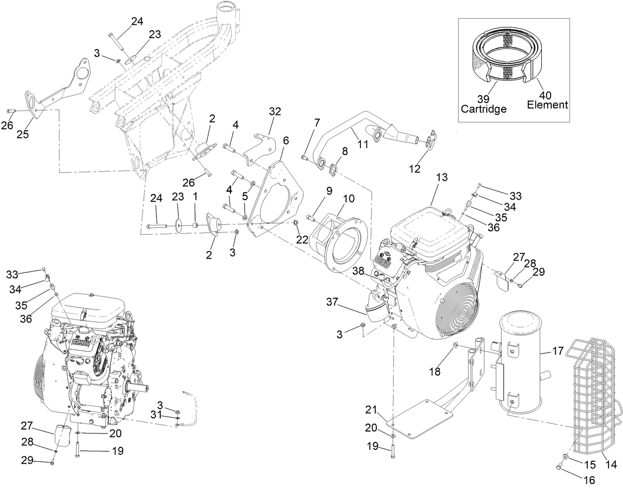 Engine Installation Assembly