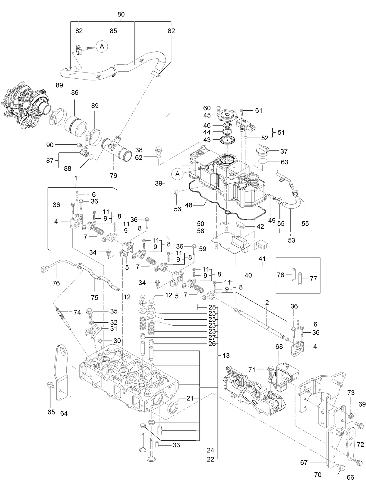 Cylinder Head and Cover Assembly