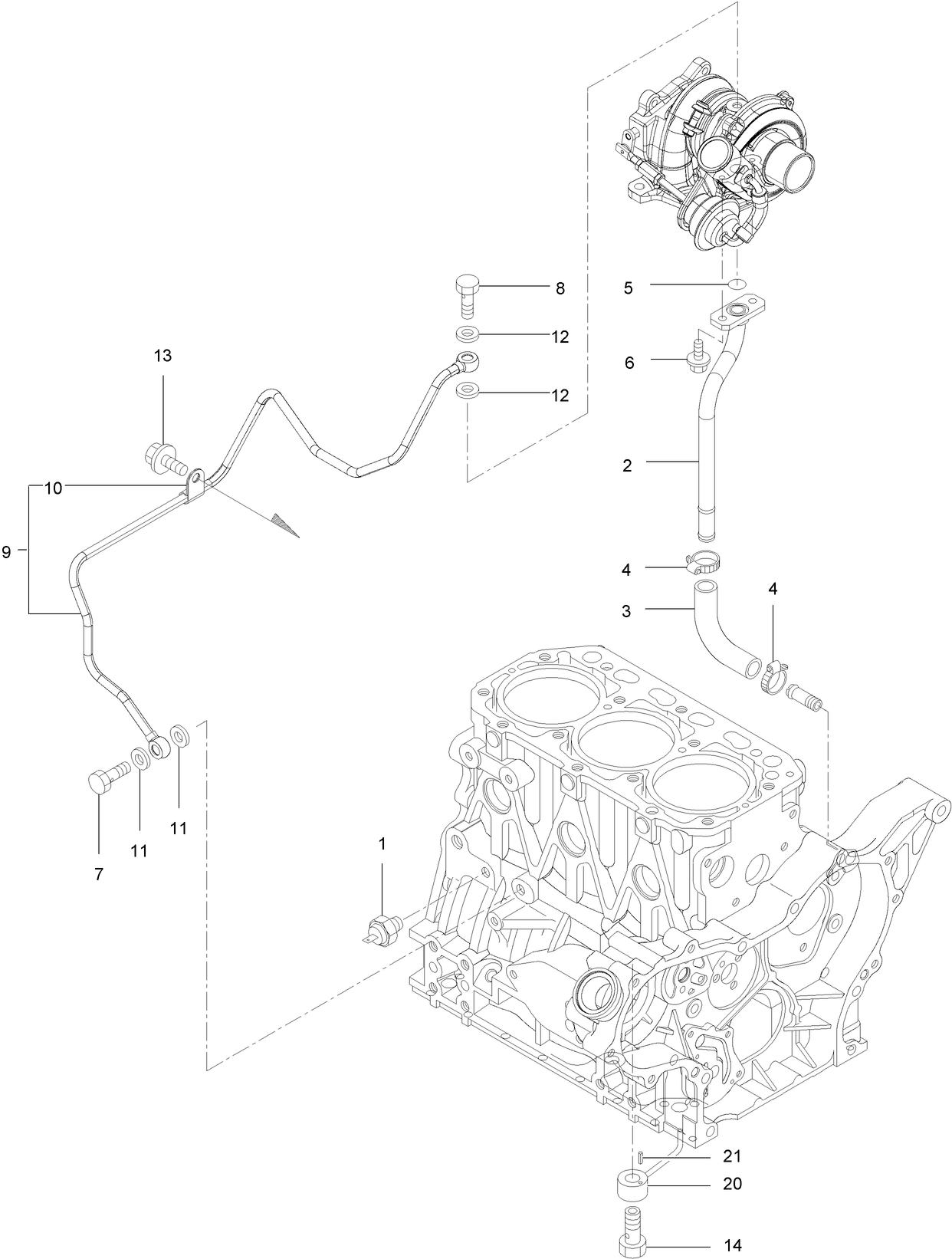Lubrication and Oil System Assembly