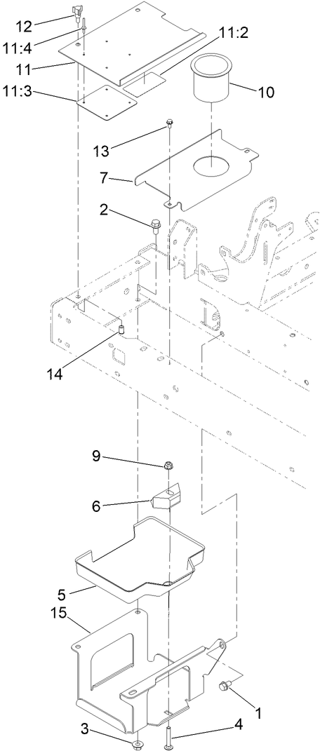 Battery Tray and Cover Assembly