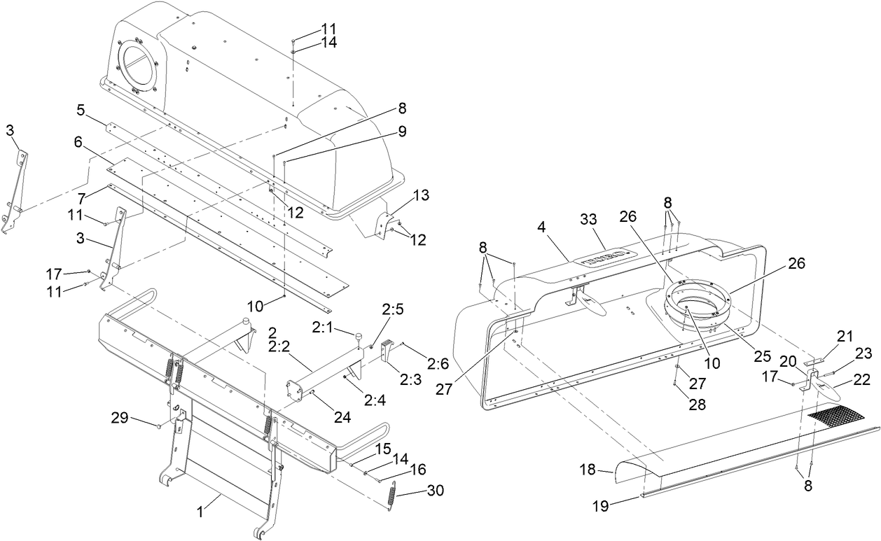 Bagger Assembly No. 145-6974