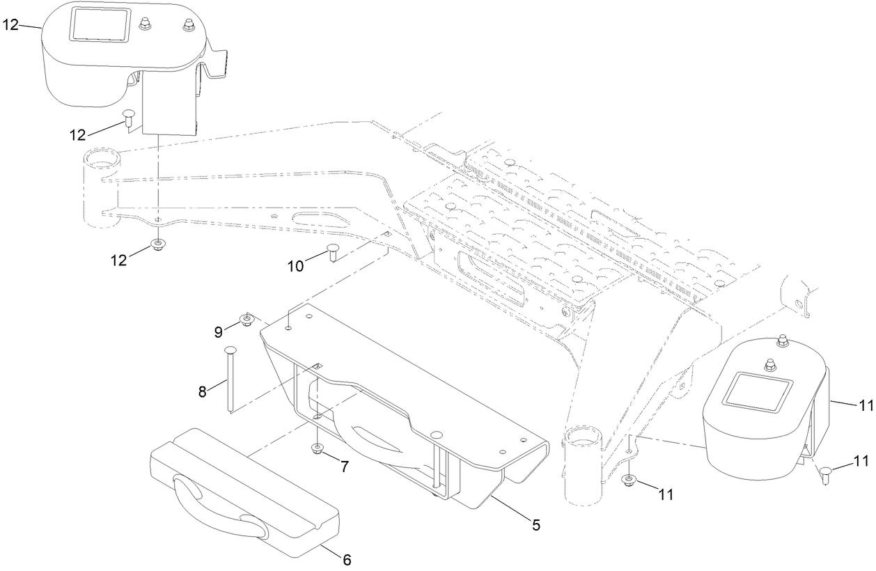 Parts – 72in E-Z Vac DFS Collection System, Z Master 4000 Series