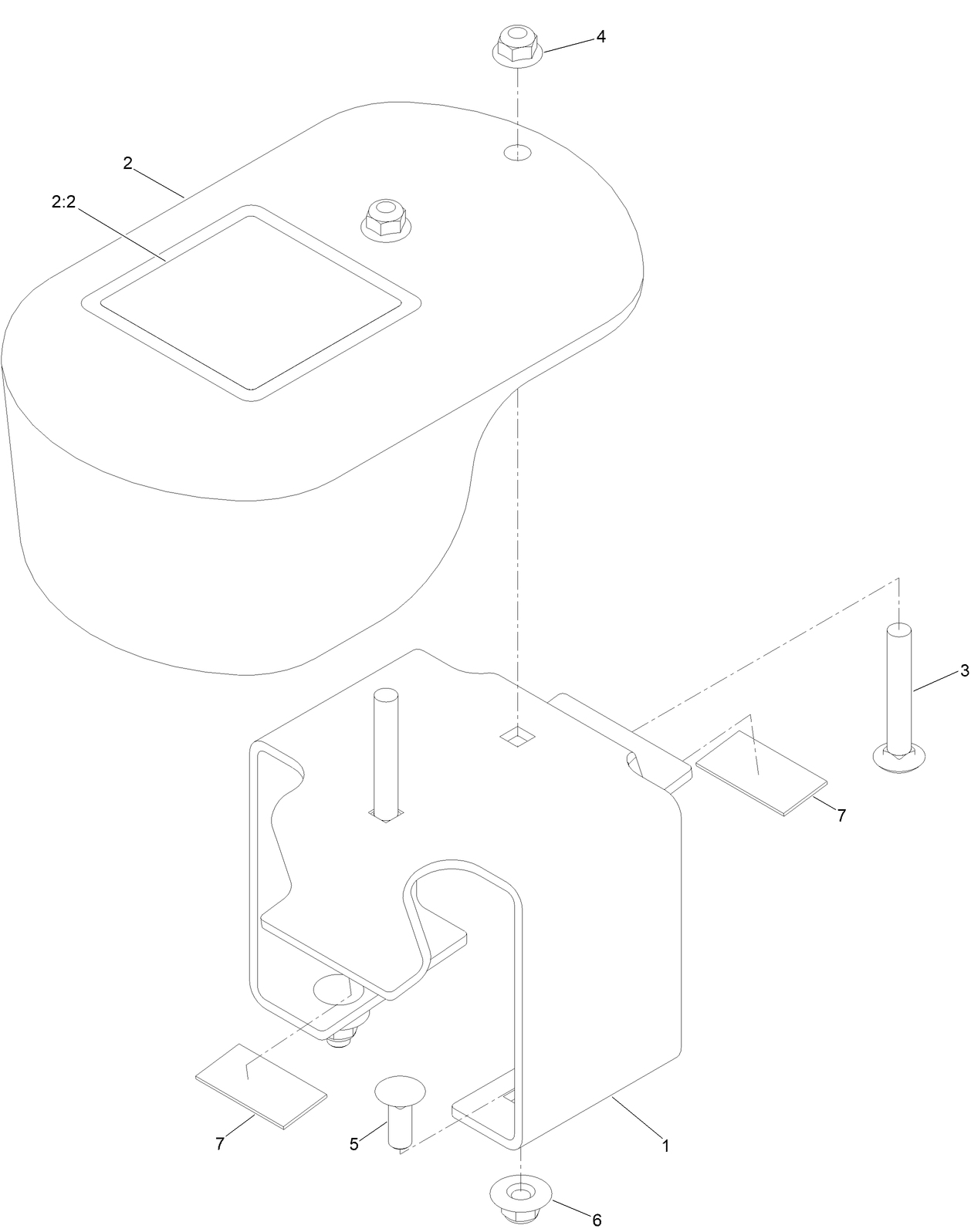 Parts – 72in E-Z Vac DFS Collection System, Z Master 4000 Series