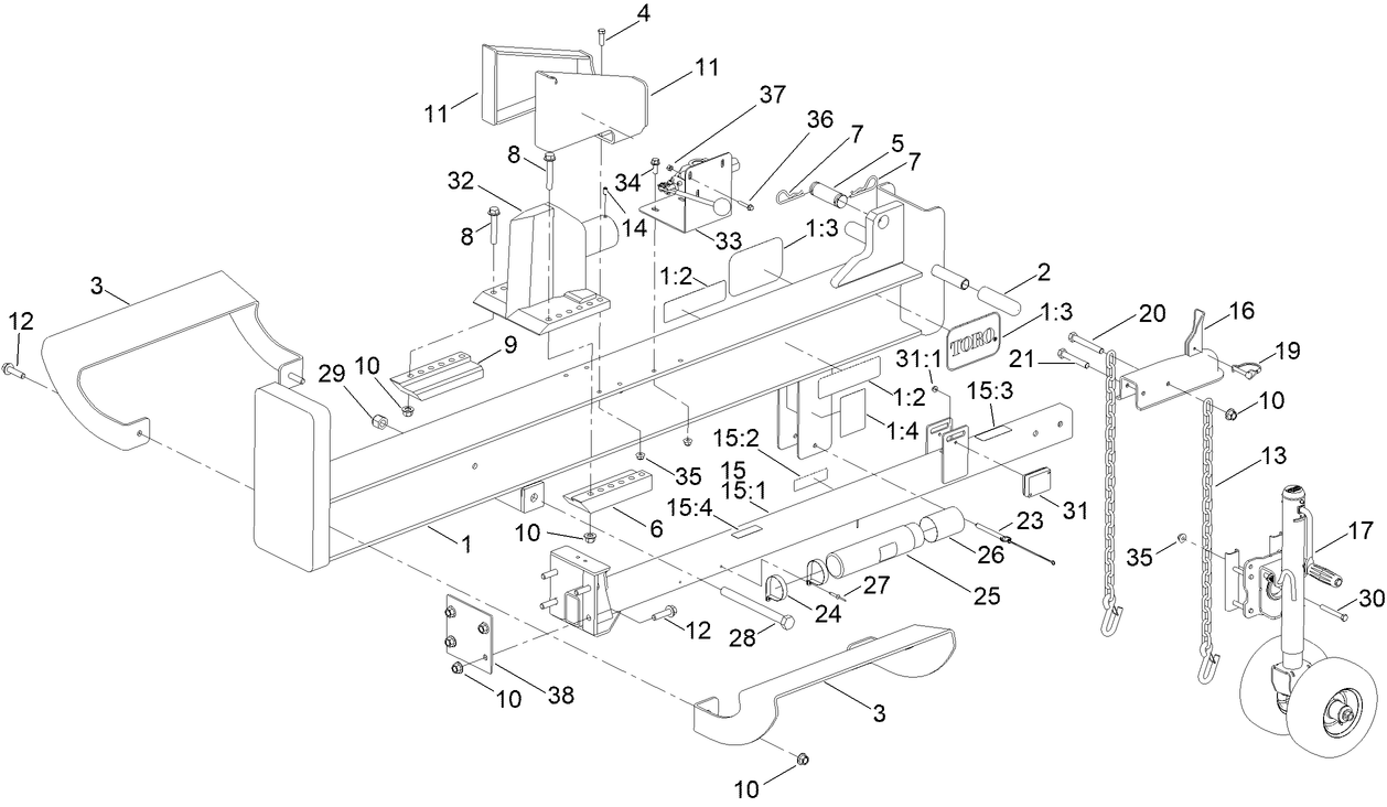 Frame and Jack Assembly