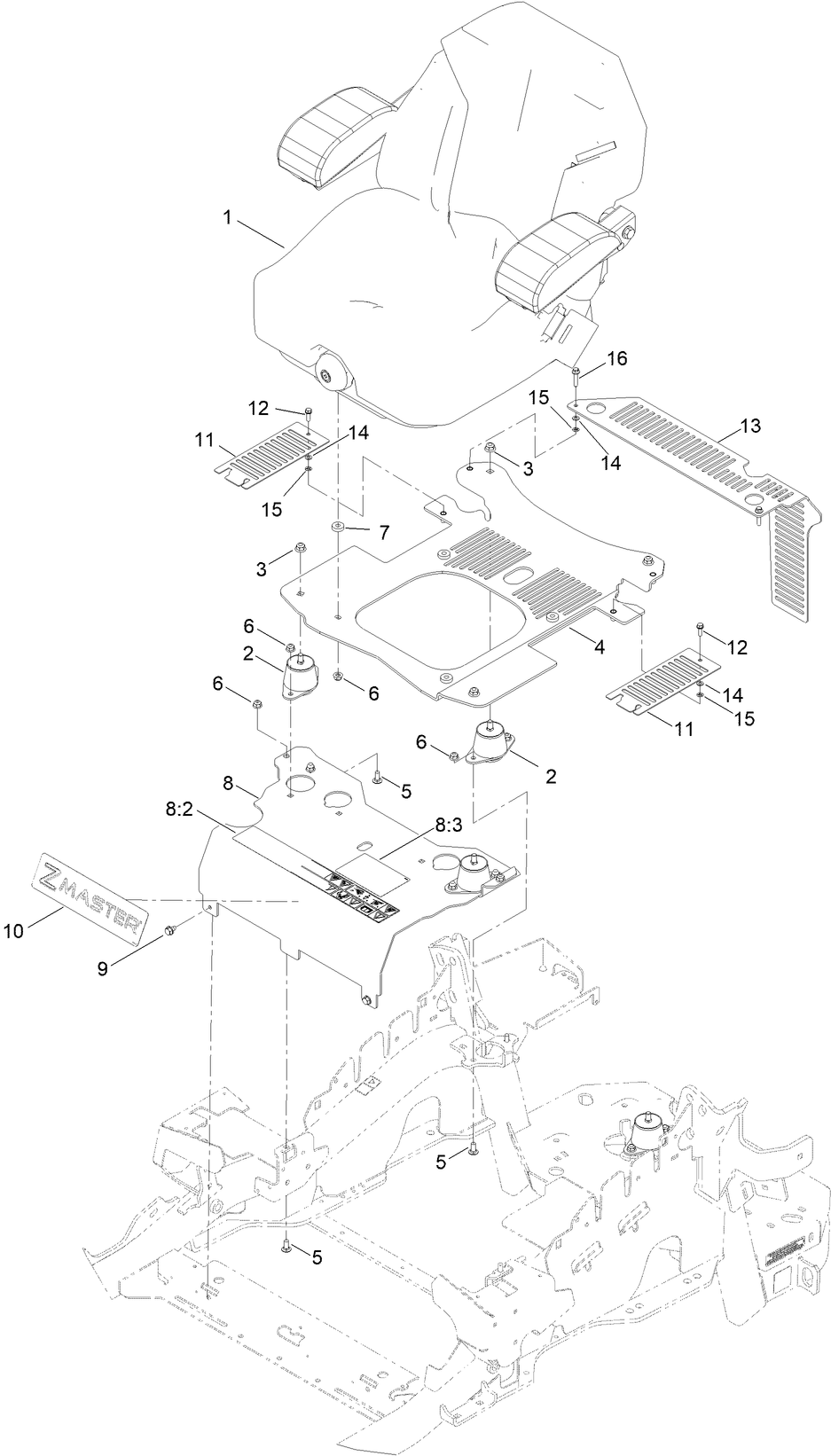 Seat Mounting Assembly