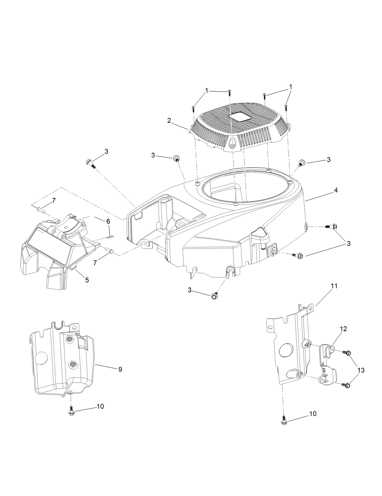 Blower Housing Assembly