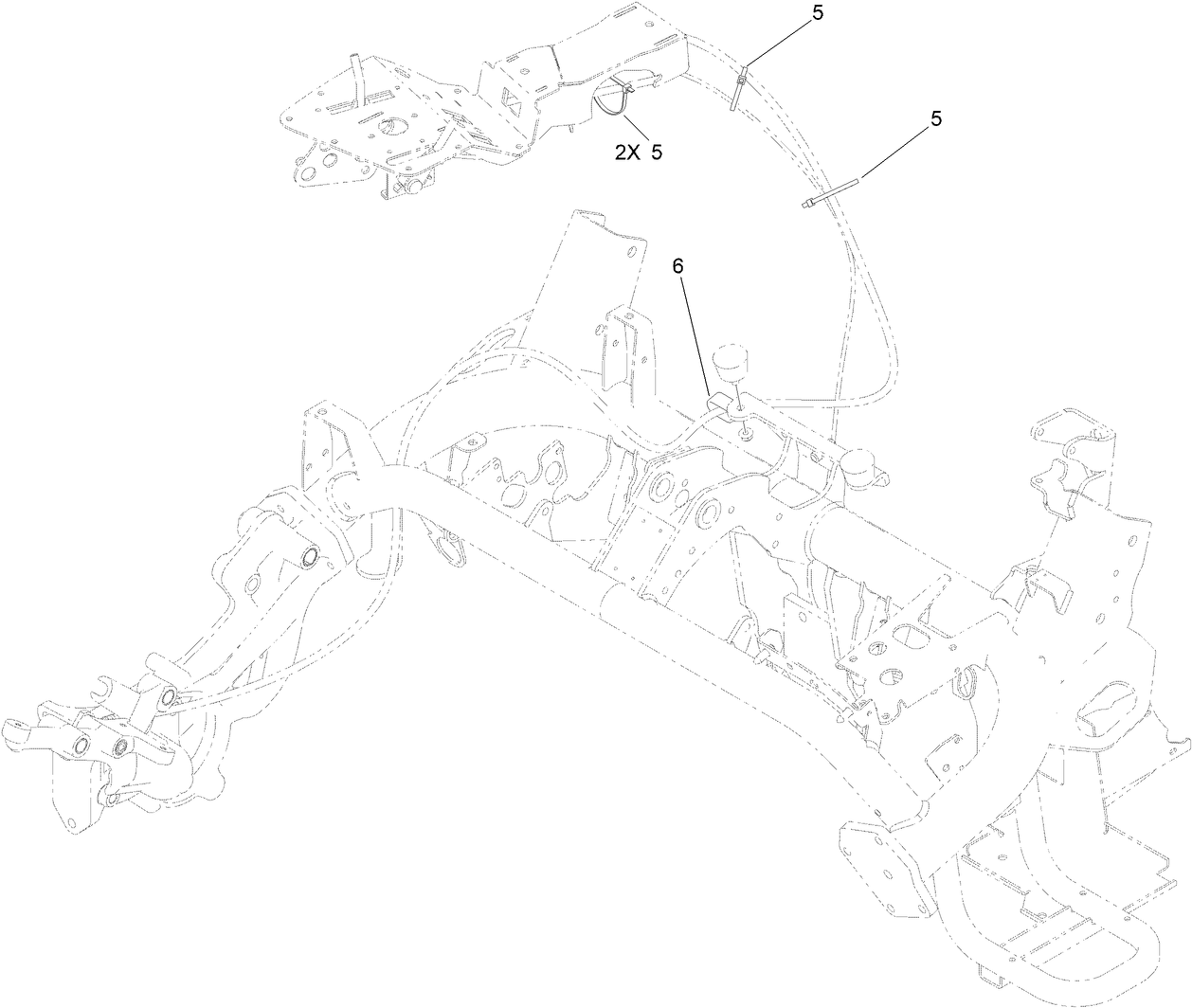Console Cable Routing Assembly