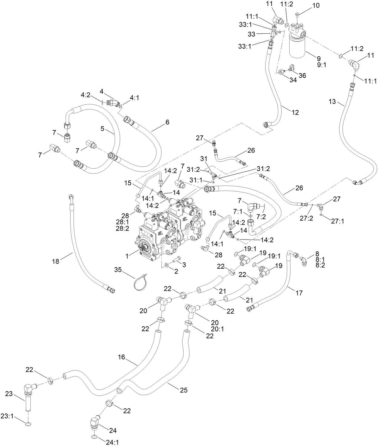 Tandem Pump Assembly