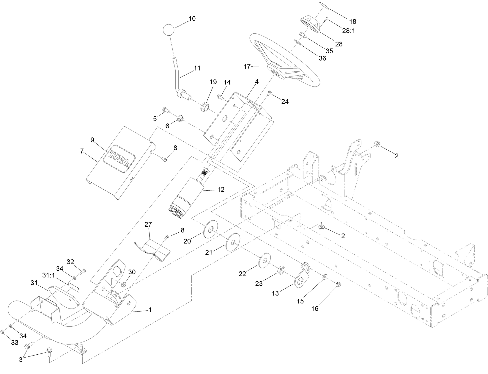 Steering Column Assembly