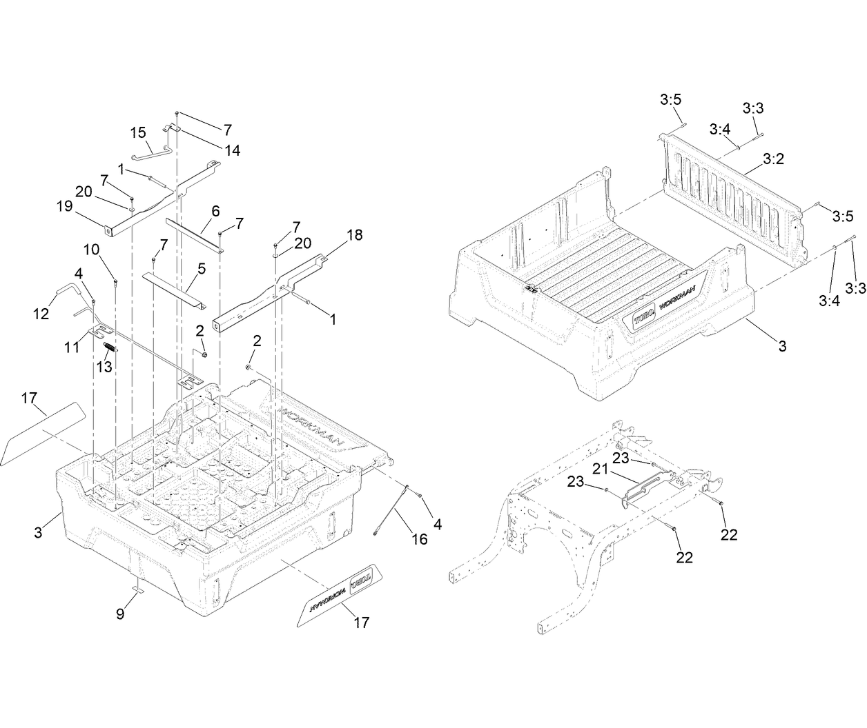Cargo Bed Kit Assembly