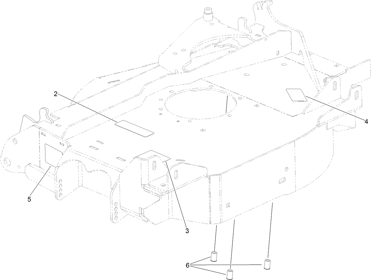 LH Wing Deck Decal Assembly No. 142-5475