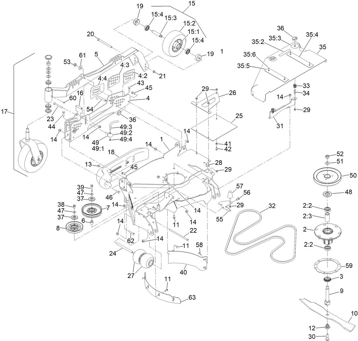 RH Wing Deck Assembly